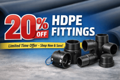 Offer Sale 20% HDPE Fittings